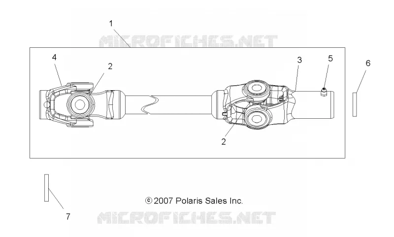 DRIVE TRAIN, FRONT KARDANWELLE