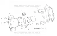BREMSE BREMSZANGE HINTEN