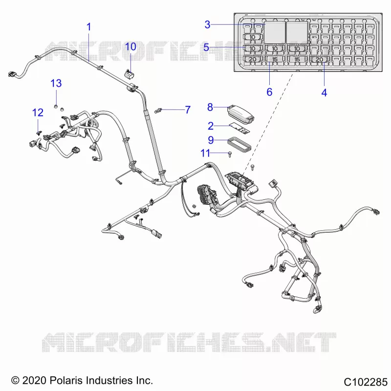 ELEKTRIC, WIRE HARNESS