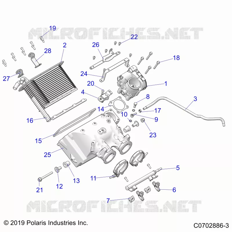 ENGINE, LUFTEINLASS MANIFOLD
