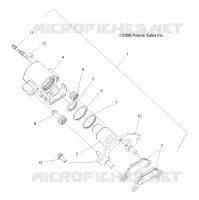 HINTERBREMSE CALIPER