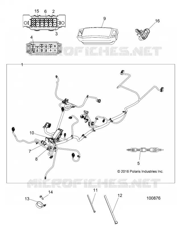 ELEKTRIC, MAIN WIRE HARNESS