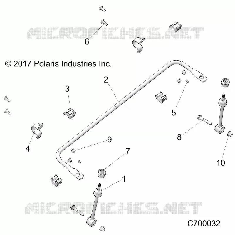 SUSPENSION, FRONT STABILISATORSTANGE- R21RRF99AK (C700032)