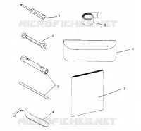 TOOL KIT XLT RMK 0960956, XLT SKS 0960556 AND EUROPEAN XLT SKS E960556 (4931813181D003)