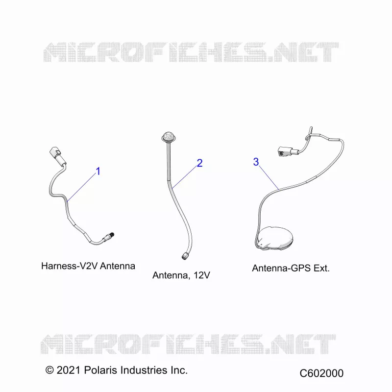 ELEKTRIC, GPS HARNESS AND ANTENNA