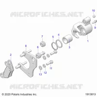 BRAKES, BRAKE BREMSZANGE VORNE