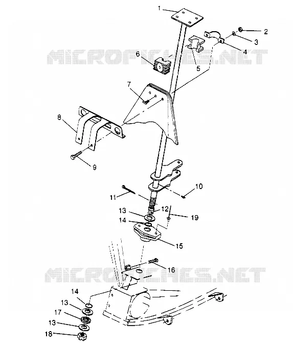 Lenksäule ASSEMBLY 4x4 300 W948130 (4926762676B008)