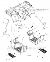 HINTER CAB AND FOOTWELL