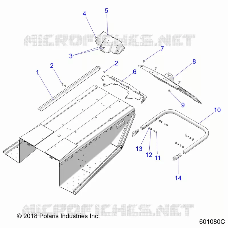 BODY, BUMPER, REAR, SNOWFLAP AND RÃŒCKLICHT COVER