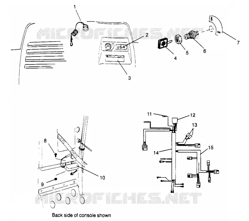 IGNITION   KABELSTRANG 500 EFI 0963774 and EUROPEAN 500 EFI E963774 (4936183618A014)