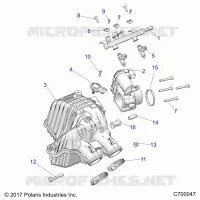 ENGINE, LUFTEINLASS MANIFOLD