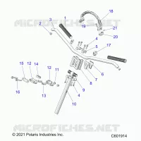 UPPER LENKEN & HANDLEBAR ASM.