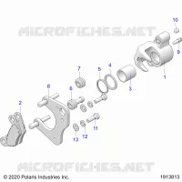 BRAKES, BRAKE BREMSZANGE VORNE