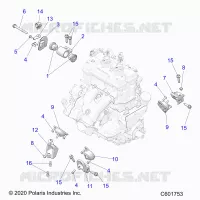 MOTOR, MOUNTING & LONG BLOCK