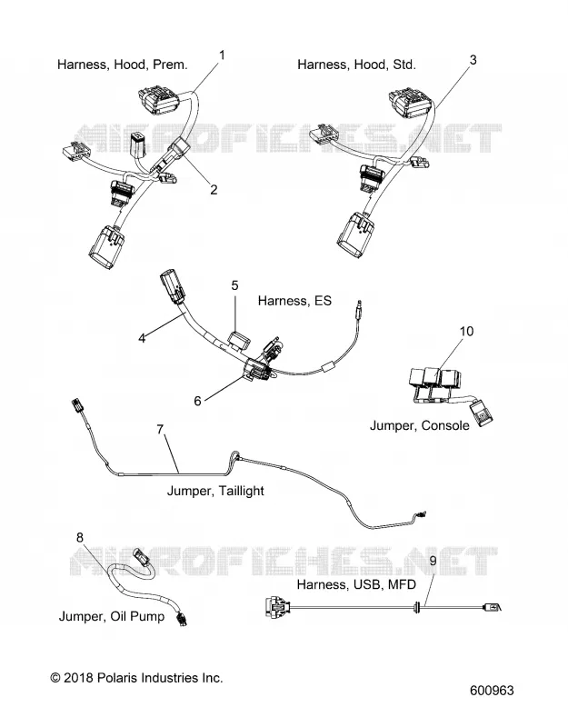ELECTRICAL, JUMPERS/KABELSTRANG