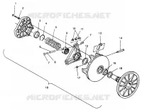 Antriebskupplung ASSEMBLY Storm 0965782, Storm SKS 0965582,  Euro Storm E965782 (4931593159C008)