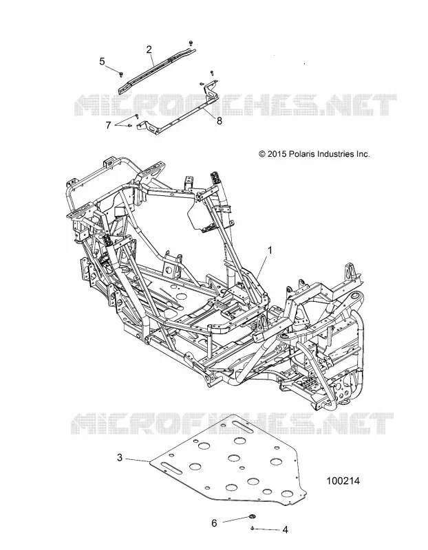 CHASSIS, MAIN FRAME AND SKID PLATE