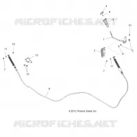 ANTRIEB, SHIFT LEVER AND CABLE