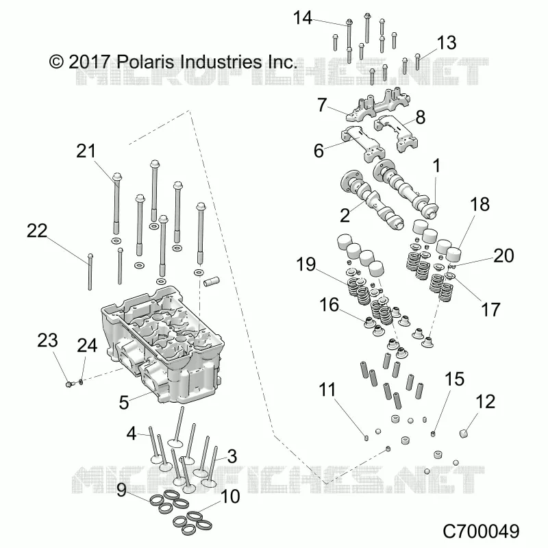 ZYLINDER HEAD AND VALVES