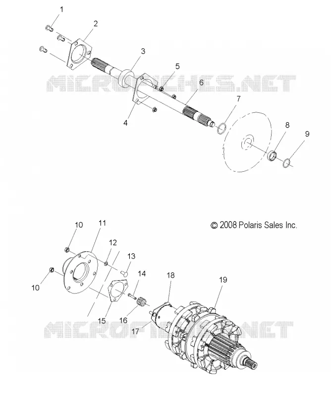 ANTRIEB, JACKSHAFT and ANTRIEBSWELLE 
