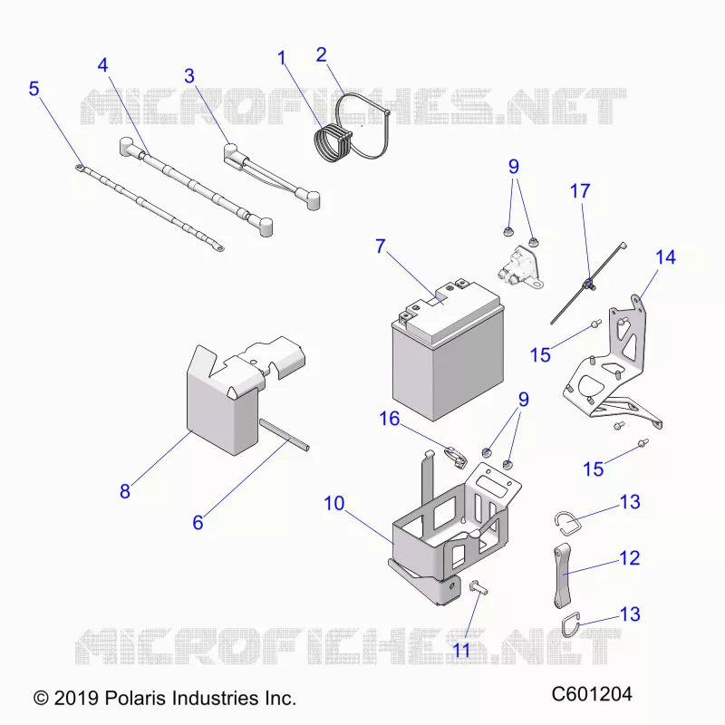 ELEKTRIC, BATTERY AND CABLES