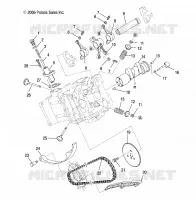 MOTOR, EINLASS   Auspuff