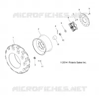 RADS, FRONT TIRE and BREMSE DISC