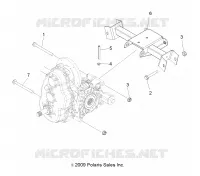 ANTRIEB, MAIN GEARCASE MOUNTING