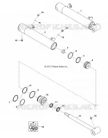 HYDRAULIK KIPPZYLINDER