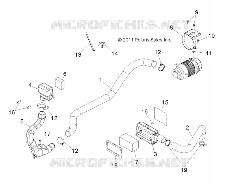 MOTOR, LUFTEINLASS