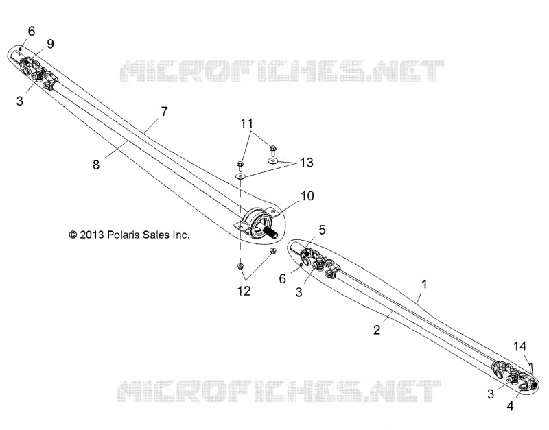 DRIVE TRAIN, FRONT AND REAR KARDANWELLE