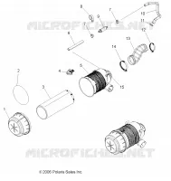 MOTOR, LUFTEINLASS SYSTEM