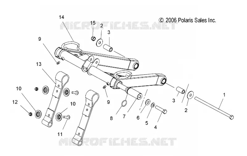 FRONT Drehmomentarm
