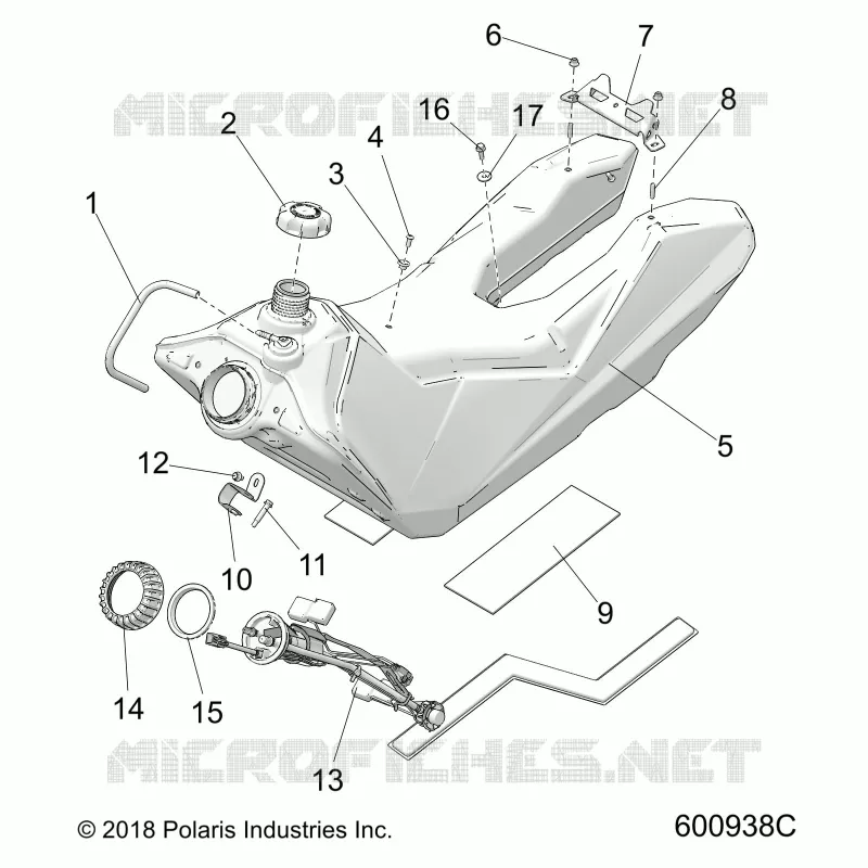 KRAFTSTOFFSYSTEM, FUEL TANK ASM.