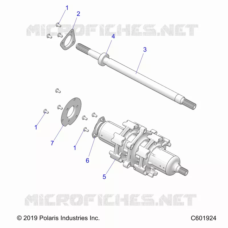 DRIVE TRAIN, JACKSHAFT AND ANTRIEBSWELLE