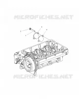 MOTOR, BENZINPUMPE FITTING COVER