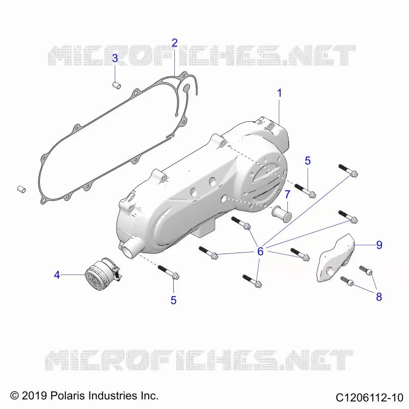 ANTRIEB, CLUTCH COVER AND DUCTING