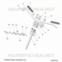 UPPER LENKEN & HANDLEBAR ASM.