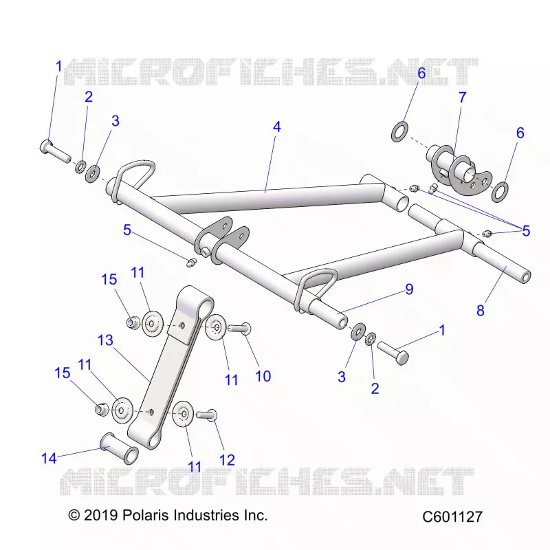 SUSPENSION, FRONT DREHMOMENTARM
