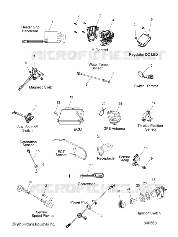 ELEKTRIC, SWITCHES, SENSORS AND COMPONENTS