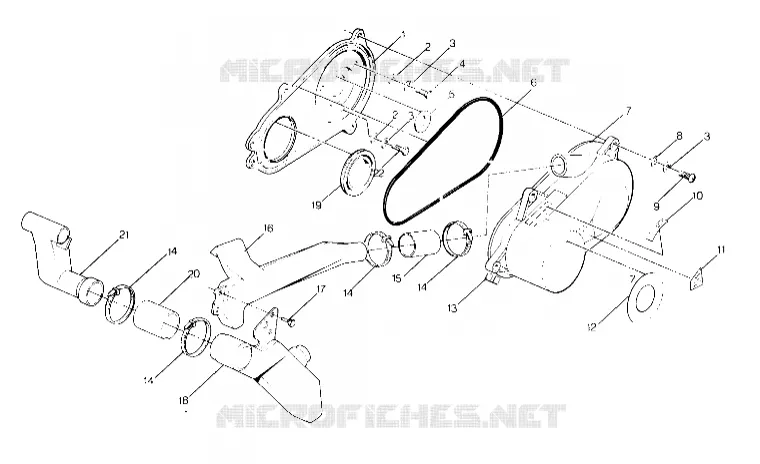 CLUTCH COVER ASSEMBLY (4915951595024A)