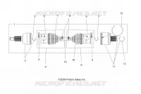 DRIVE TRAIN, DRIVE HINTERWELLE
