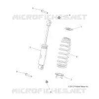 SUSPENSION, FRONT SHOCK