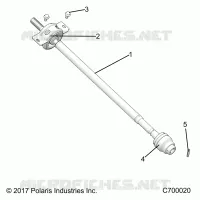 DRIVE TRAIN, FRONT KARDANWELLE