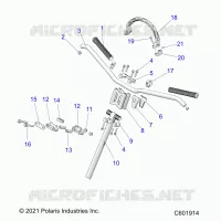 UPPER LENKEN & HANDLEBAR ASM.