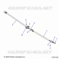 ANTRIEB, REAR PROP SHAFT