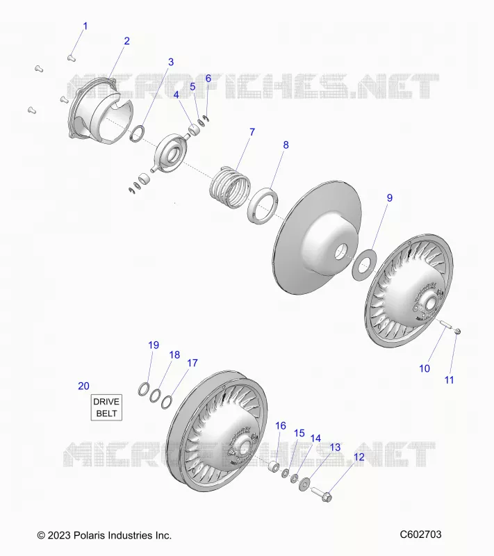 ANTRIEB, CLUTCH, SECONDARY