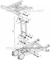 HINTER SPREIZE STABILISATOR
