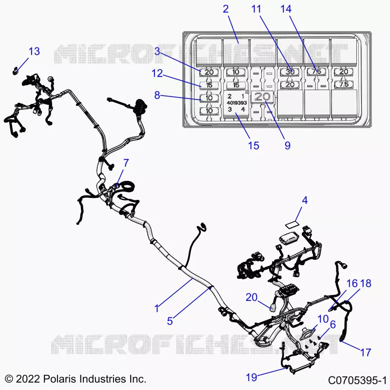ELEKTRIC, WIRE HARNESS