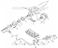 HINTERBREMSE Sportsman 400L W97AC38C (4939673967C005)